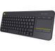 Клавіатура Logitech K400 Plus WL Black (920-007147) 000102 фото 1