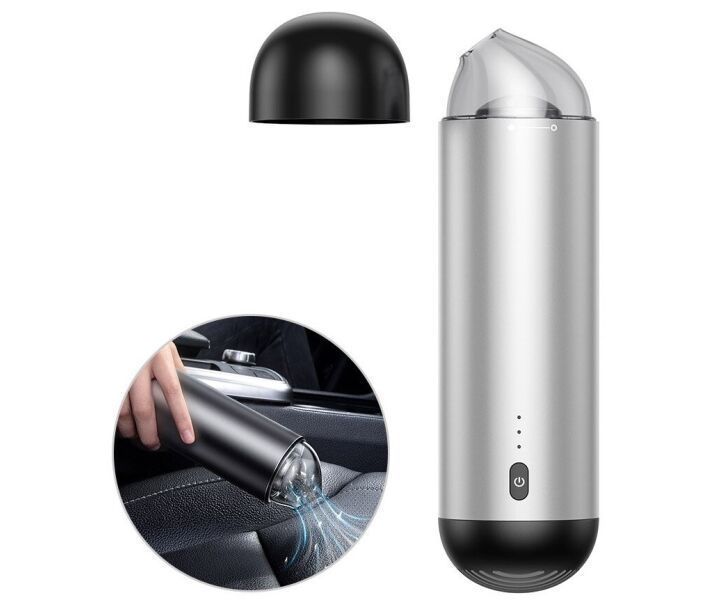 Автопилосос Baseus Capsule Cordless Vacuum Cleaner, (CRXCQ01-0S) Silver 0164 фото