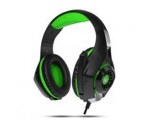 Наушники Crown CMGH-102T Black/Green USB 0198 фото